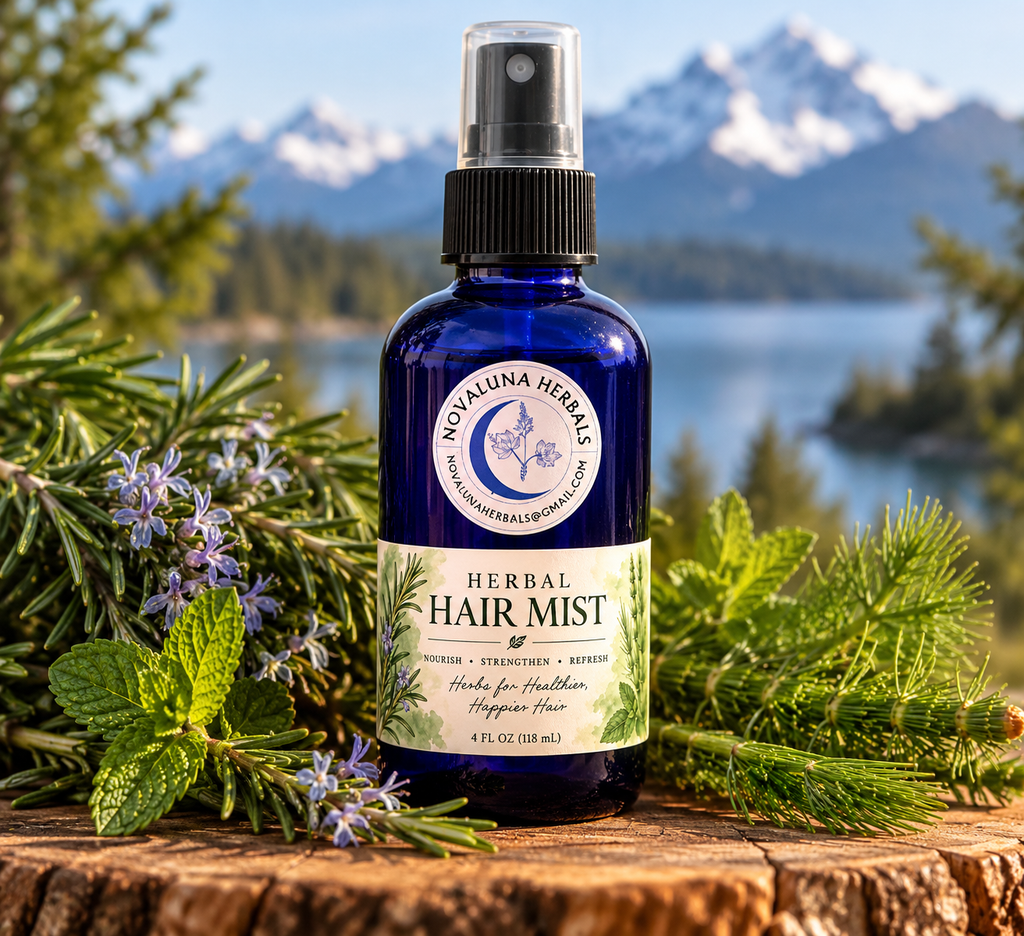 Wild Rose Mint Hair Mist